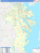 Anne Arundel County, MD Digital Map Basic Style